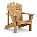 Chaise Adirondack en bois de pin pour extérieur
