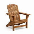 Chaise Adirondack en bois d'acacia marron