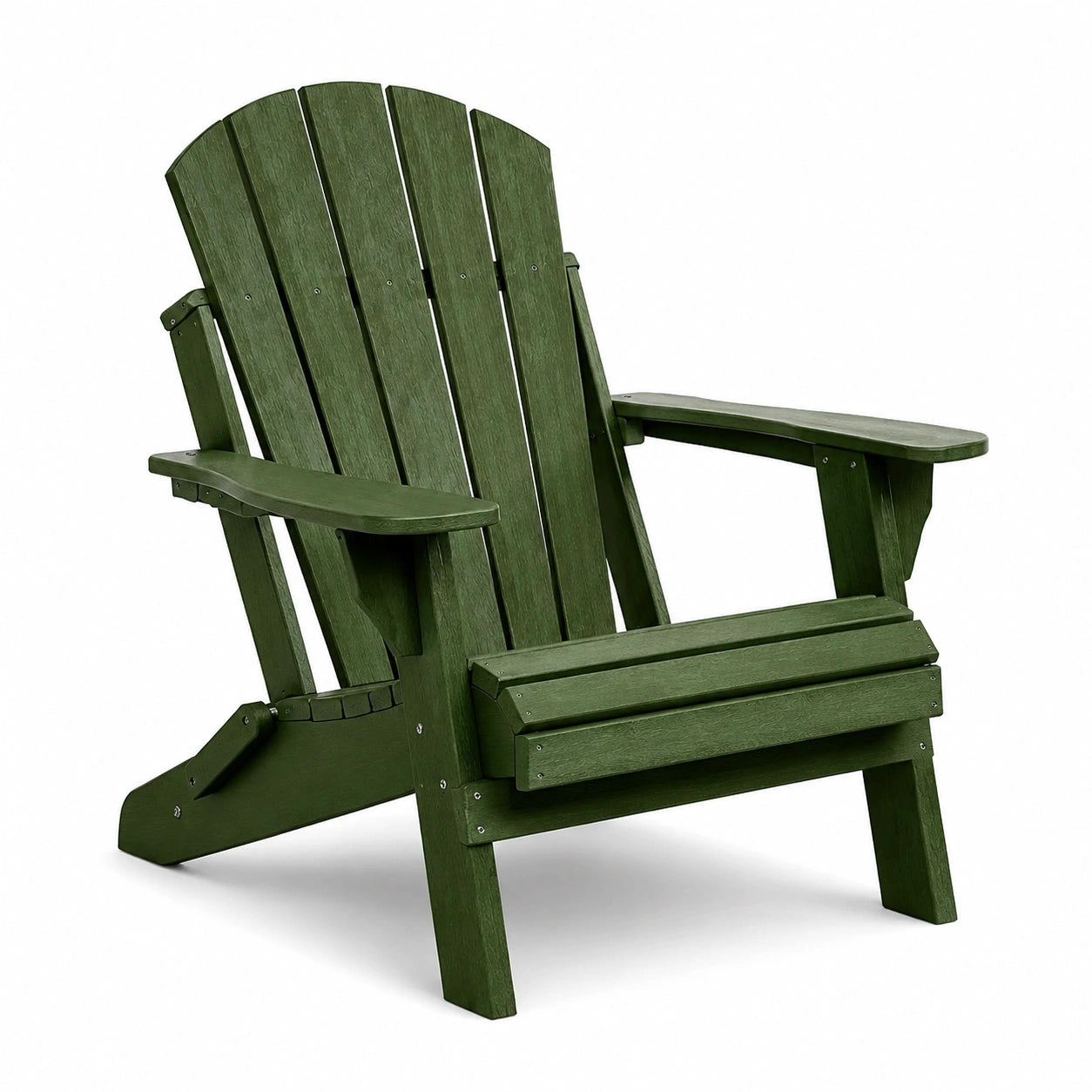 Fauteuil Adirondack en bois composite vert
